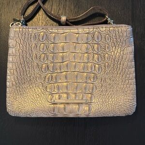 Brahmin Gold Shimmer Crossbody Purse